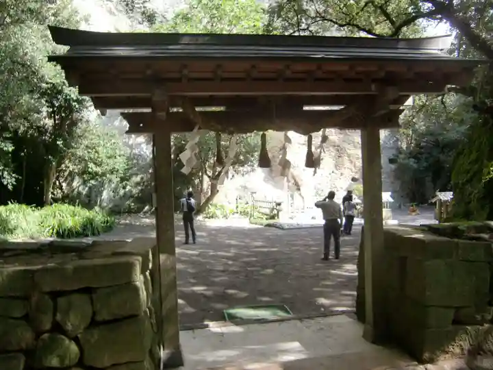 花窟神社の鳥居
