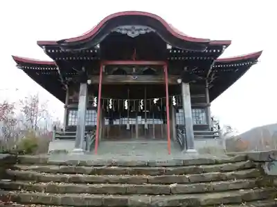 丸瀬布神社の本殿・本堂