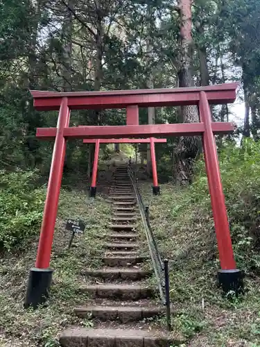 河口浅間神社の鳥居