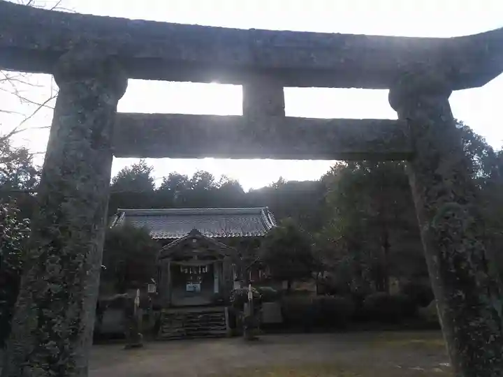箭山神社下宮の鳥居