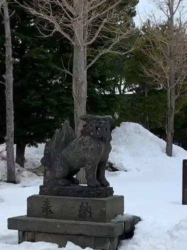 苗穂神社の狛犬