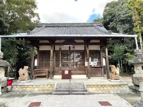 小杉神社の本殿・本堂