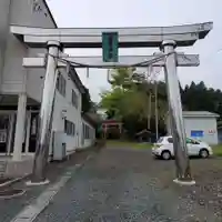 川汲稲荷神社の鳥居
