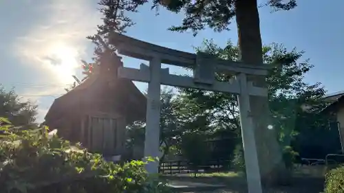 田中神社の鳥居