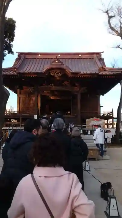 戸越八幡神社の本殿・本堂