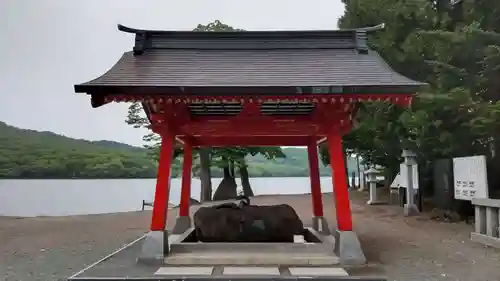 赤城神社の手水