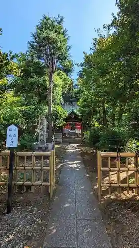 白金氷川神社の自然