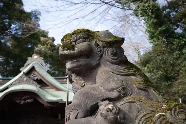 谷保天満宮の狛犬