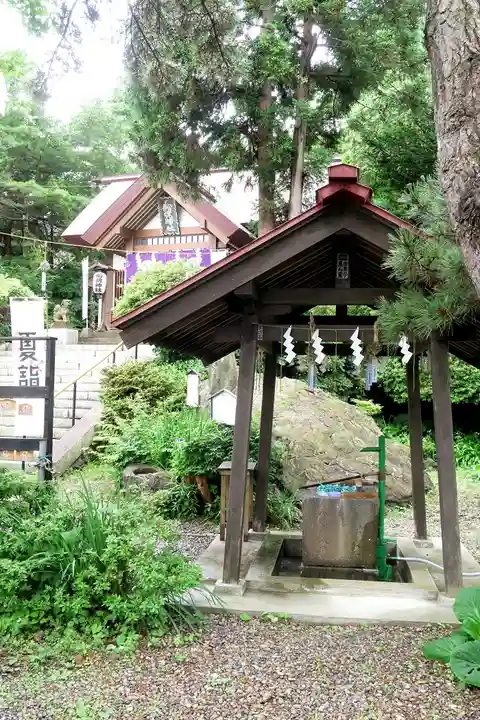船魂神社の手水舎