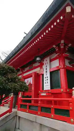 足利織姫神社の本殿