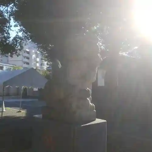 町田天満宮の狛犬