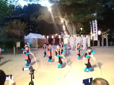 阿智神社のお祭り