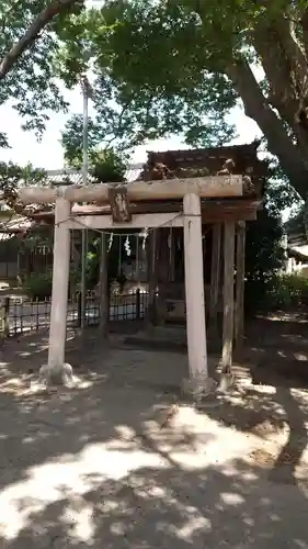 茂原八幡神社の鳥居