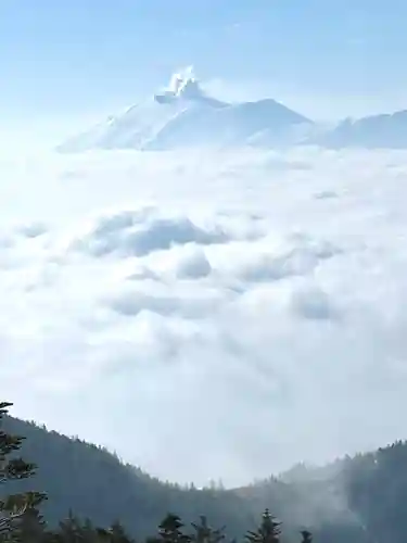 山家神社奥宮の景色