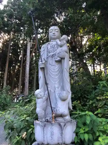 天台寺の像