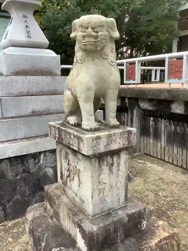 笠原神明宮の狛犬