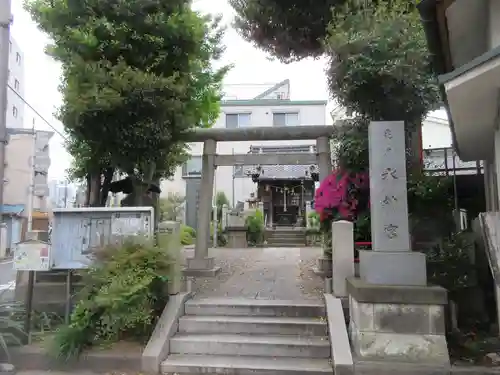 亀戸水神社の鳥居