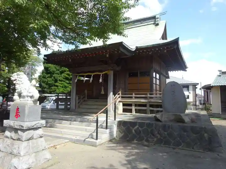 春ノ木神明社の本殿・本堂