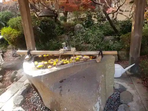 石薬師寺の手水舎