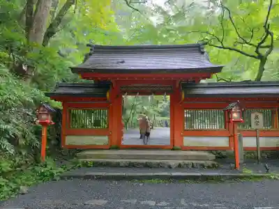 貴船神社奥宮の山門・神門