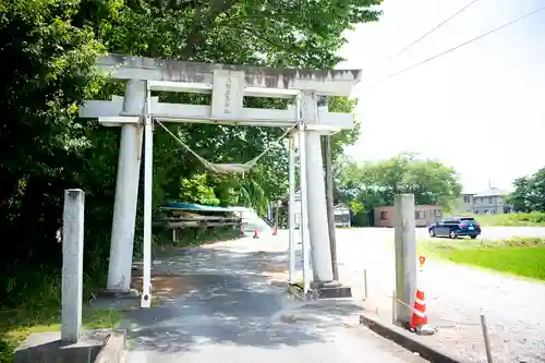 立鉾鹿島神社の鳥居