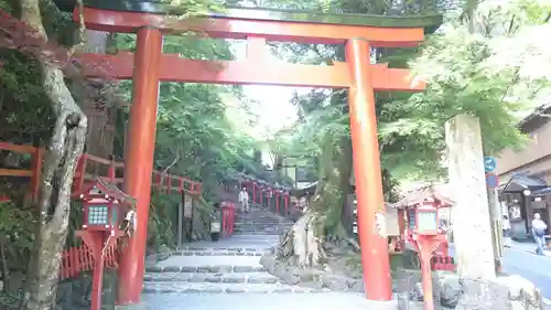 貴船神社の鳥居