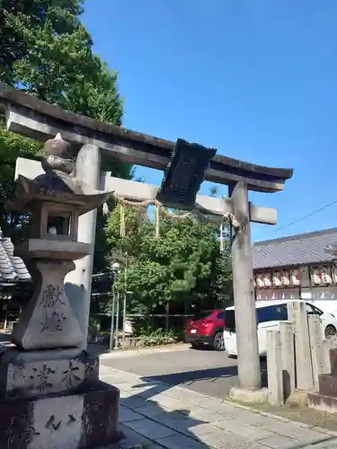縣神社の鳥居