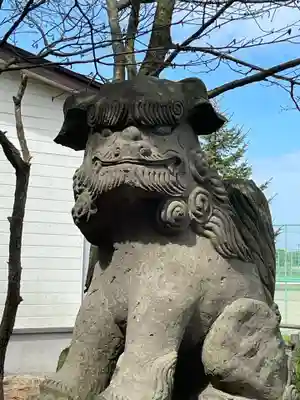 西当別神社の狛犬