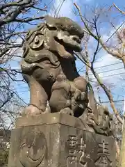 検見川神社の狛犬