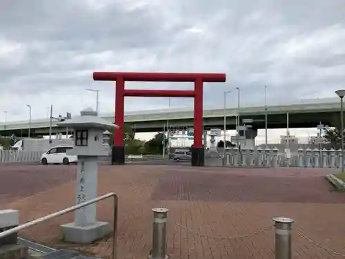 高龗神社・脇浜戎大社の鳥居