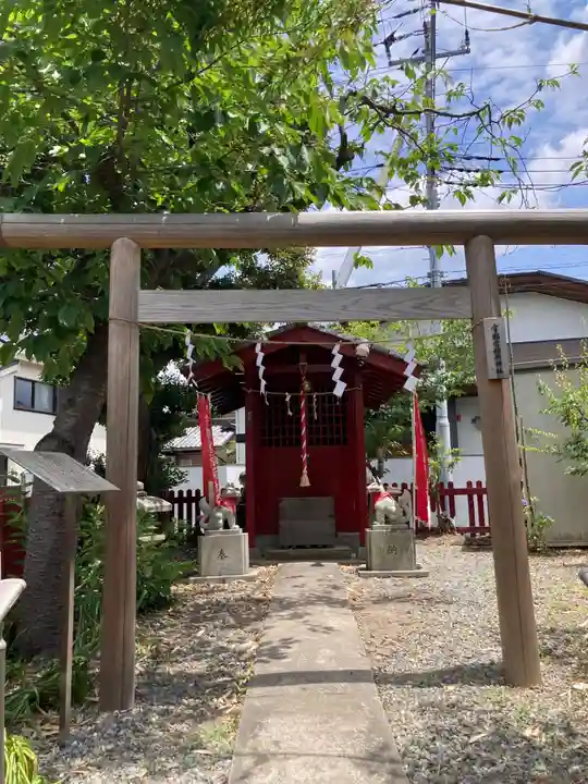 宇都宮稲荷神社(宇都宮辻幕府旧跡)の鳥居