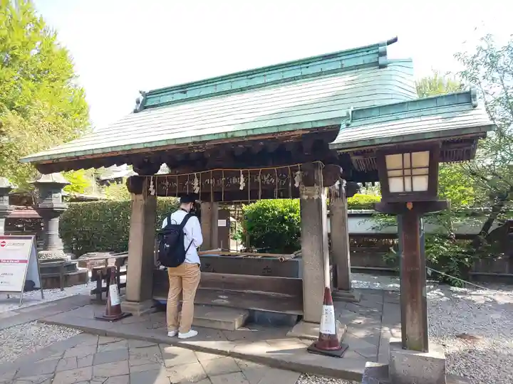 上野東照宮の手水舎