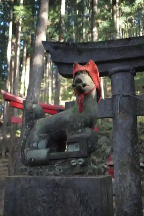 朝日稲荷神社の鳥居