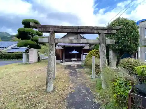 安楽寺の鳥居