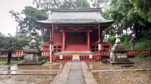 三芳野神社の本殿