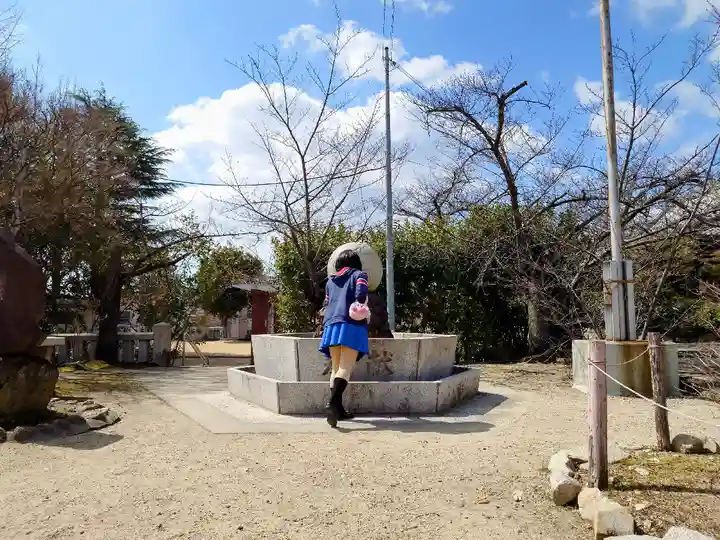 兵庫縣神戸護國神社の手水舎