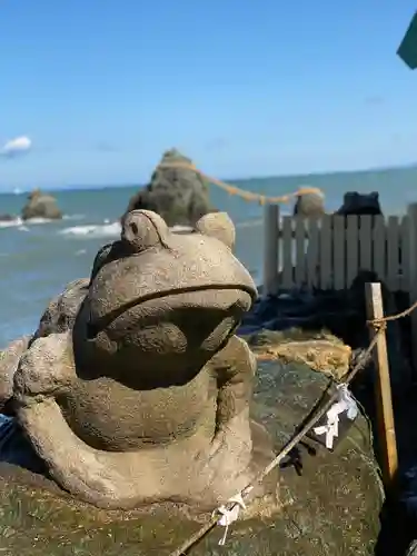 二見興玉神社の狛犬