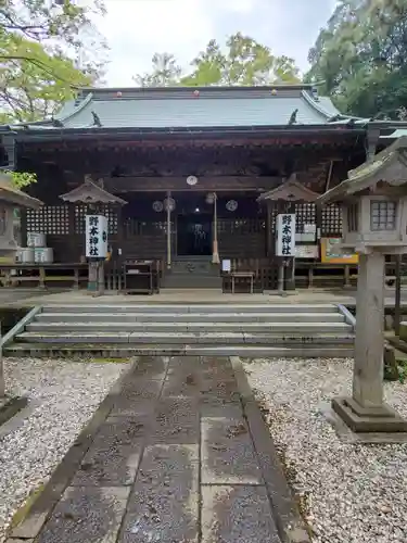 野木神社の本殿・本堂