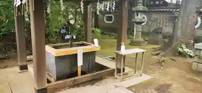 赤坂氷川神社の手水舎