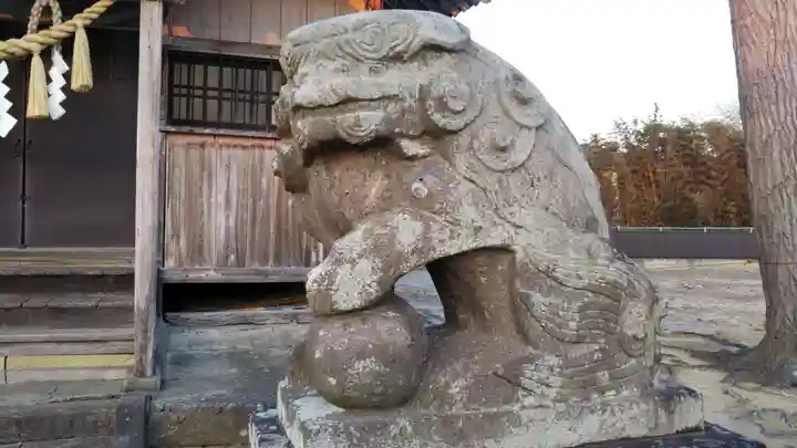 熊野神社の狛犬
