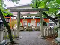薬園八幡神社の鳥居