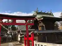 結城諏訪神社の鳥居
