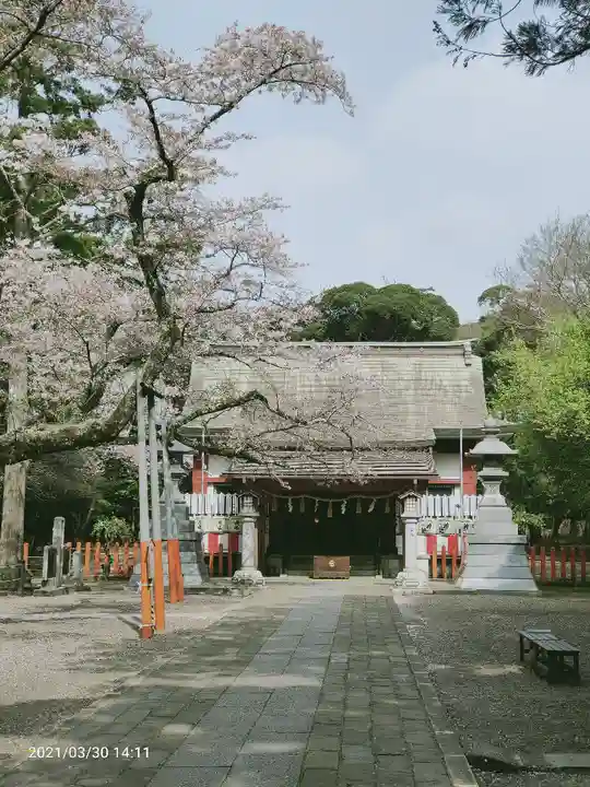 息栖神社の本殿・本堂