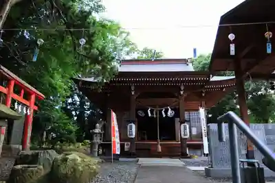 阿久津「田村神社」(郡山市阿久津町)旧社名:伊豆箱根三嶋三社の本殿・本堂