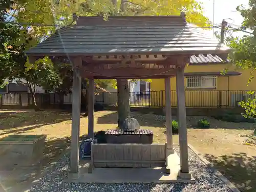 上高野神社の手水