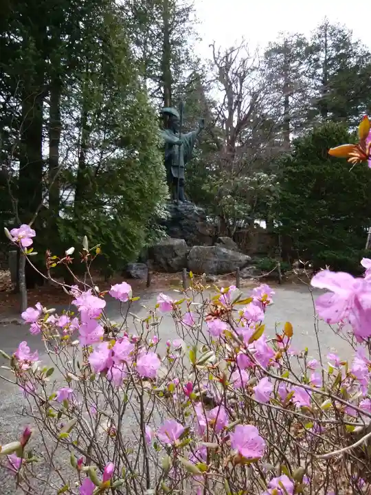 北海道神宮の像