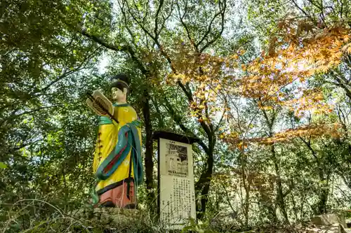 目の霊山　油山寺の像