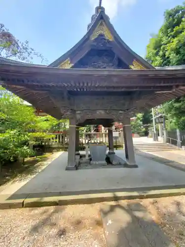 金鑚神社の手水