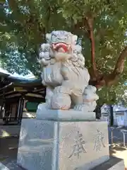 穴八幡宮の狛犬