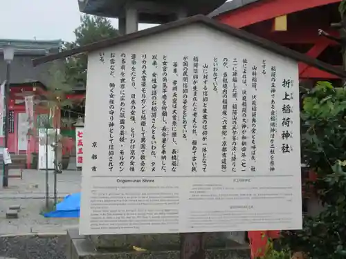 折上稲荷神社の歴史